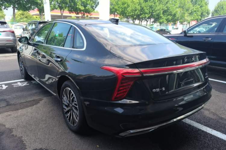 Used Hongqi H5 2025 2.0T Automatic Flag Edition – 500 000 Units Commemorative Version Rear Left 45 Deg