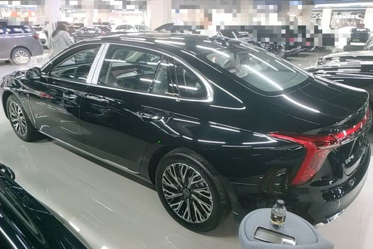Used Hongqi H5 2025 2.0T Automatic Flag Edition – 500 000 Units Commemorative Version Rear Left 45 Deg