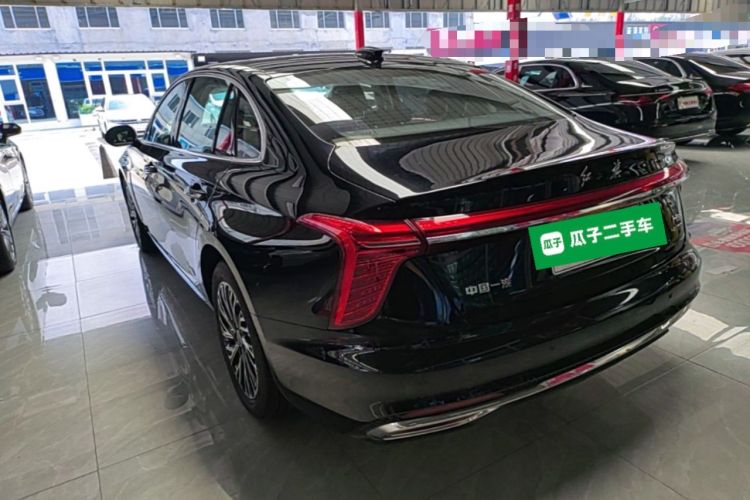 Used Hongqi H5 2025 2.0T Automatic Flag Edition – 500 000 Units Commemorative Version Rear Left 45 Deg