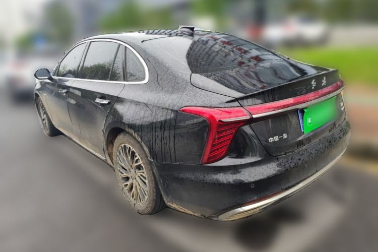 Used Hongqi H5 2025 2.0T Automatic Flag Edition – 500 000 Units Commemorative Version Rear Left 45 Deg