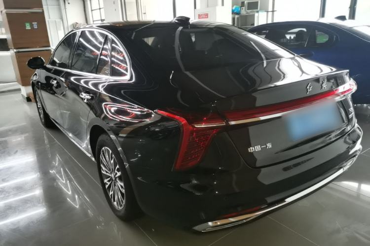 Used Hongqi H5 2025 1.5T DCT Qiyun 500 000th Unit Commemorative Edition Rear Left 45 Deg