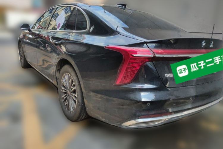 Used Hongqi H5 2025 1.5T DCT Qiyun 500 000th Unit Commemorative Edition Rear Left 45 Deg