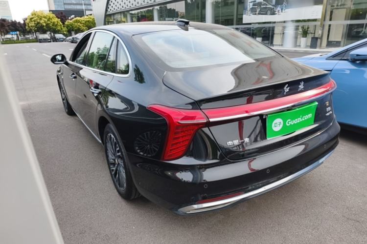Used Hongqi H5 2025 2.0T Automatic Flag Edition – 500 000 Units Commemorative Version Rear Left 45 Deg