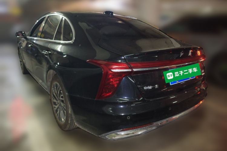 Used Hongqi H5 2025 2.0T Automatic Flag Edition – 500 000 Units Commemorative Version Rear Left 45 Deg