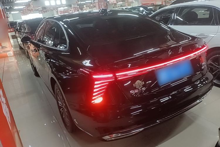 Used Hongqi H5 2025 1.5T DCT Qiyun 500 000th Unit Commemorative Edition Rear Left 45 Deg