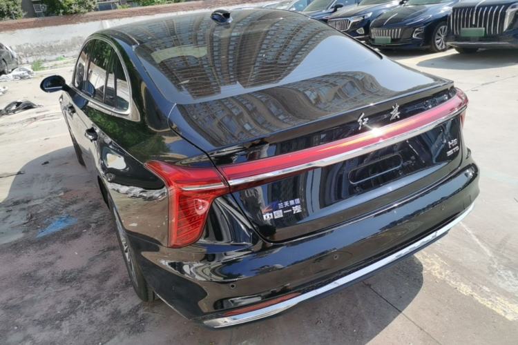 Used Hongqi H5 2025 1.5T DCT Qiyun 500 000th Unit Commemorative Edition Rear Left 45 Deg