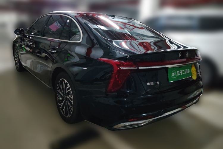 Used Hongqi H5 2025 2.0T Automatic Flag Edition – 500 000 Units Commemorative Version Rear Left 45 Deg