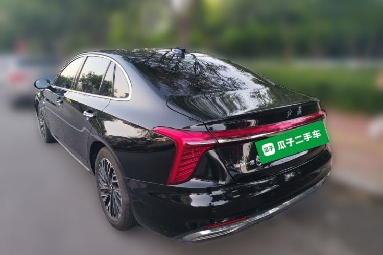 Used Hongqi H5 2025 2.0T Automatic Flag Edition – 500 000 Units Commemorative Version Rear Left 45 Deg