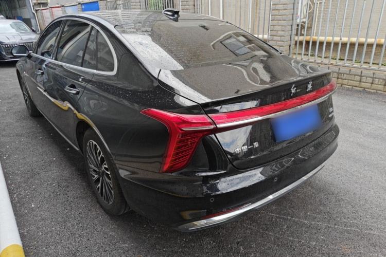 Used Hongqi H5 2025 2.0T Automatic Flag Edition – 500 000 Units Commemorative Version Rear Left 45 Deg