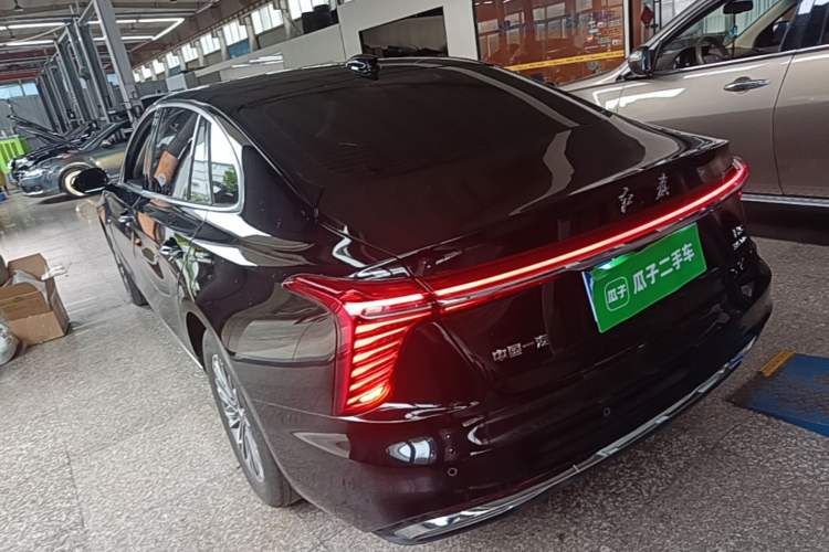 Used Hongqi H5 2025 1.5T DCT Qiyun 500 000th Unit Commemorative Edition Rear Left 45 Deg