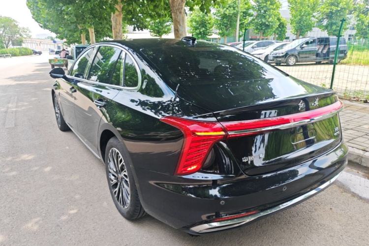 Used Hongqi H5 2025 2.0T Automatic Flag Edition – 500 000 Units Commemorative Version Rear Left 45 Deg