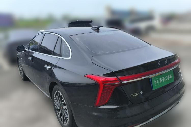 Used Hongqi H5 2025 2.0T Automatic Flag Edition – 500 000 Units Commemorative Version Rear Left 45 Deg