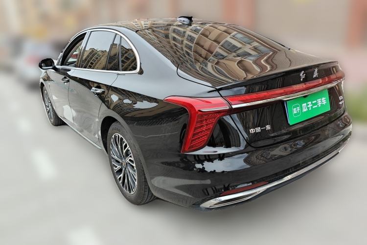 Used Hongqi H5 2025 2.0T Automatic Flag Edition – 500 000 Units Commemorative Version Rear Left 45 Deg