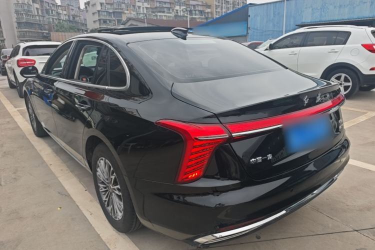 Used Hongqi H5 2025 1.5T DCT Qiyun 500 000th Unit Commemorative Edition Rear Left 45 Deg
