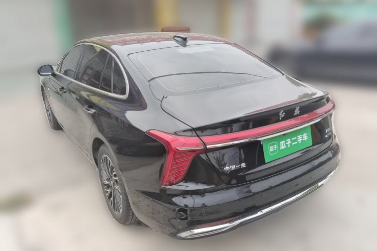 Used Hongqi H5 2025 2.0T Automatic Flag Edition – 500 000 Units Commemorative Version Rear Left 45 Deg
