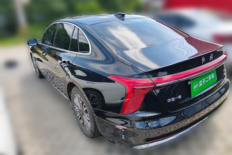 Used Hongqi H5 2025 1.5T DCT Qiyun 500 000th Unit Commemorative Edition Rear Left 45 Deg