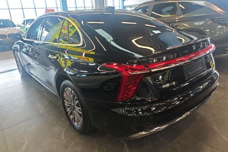 Used Hongqi H5 2025 1.5T DCT Qiyun 500 000th Unit Commemorative Edition Rear Left 45 Deg