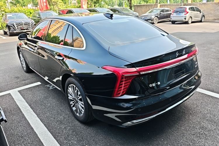 Used Hongqi H5 2025 1.5T DCT Qiyun 500 000th Unit Commemorative Edition Rear Left 45 Deg