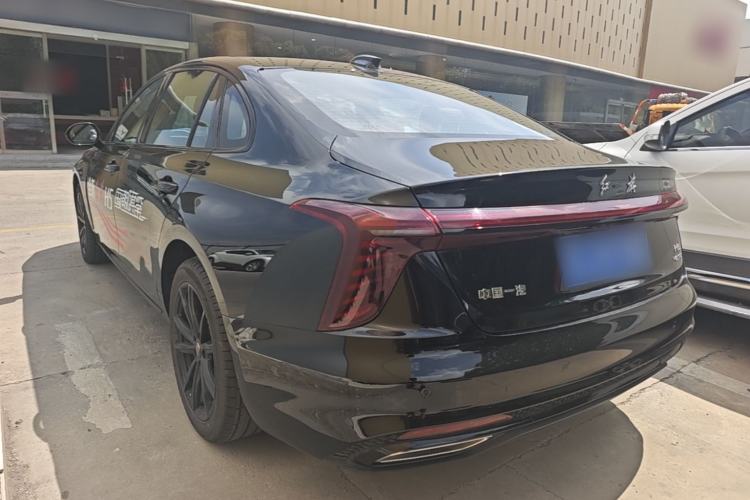 Used Hongqi H5 2025 2.0T Automatic Flag Edition – 500 000 Units Commemorative Version Rear Left 45 Deg