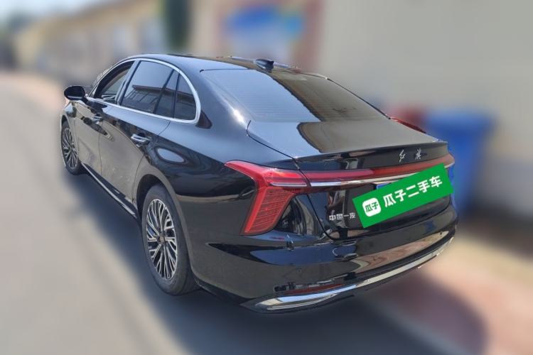 Used Hongqi H5 2025 2.0T Automatic Flag Edition – 500 000 Units Commemorative Version Rear Left 45 Deg