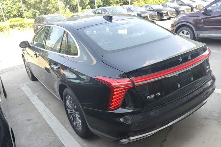 Used Hongqi H5 2025 1.5T DCT Qiyun 500 000th Unit Commemorative Edition Rear Left 45 Deg