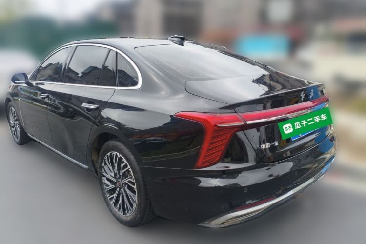 Used Hongqi H5 2025 2.0T Automatic Flag Edition – 500 000 Units Commemorative Version Rear Left 45 Deg