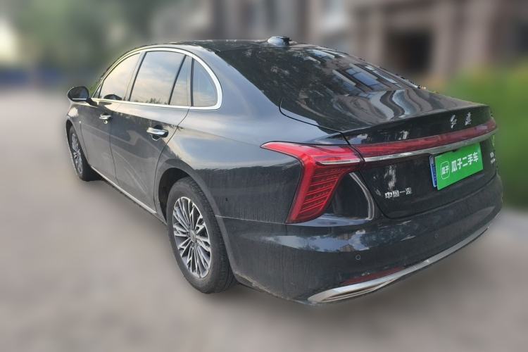 Used Hongqi H5 2025 1.5T DCT Qiyun 500 000th Unit Commemorative Edition Rear Left 45 Deg