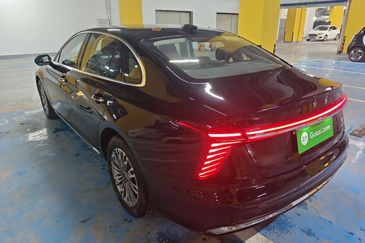 Used Hongqi H5 2025 1.5T DCT Qiyun 500 000th Unit Commemorative Edition Rear Left 45 Deg