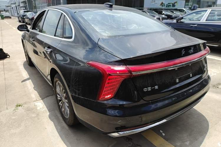 Used Hongqi H5 2025 1.5T DCT Qiyun 500 000th Unit Commemorative Edition Rear Left 45 Deg