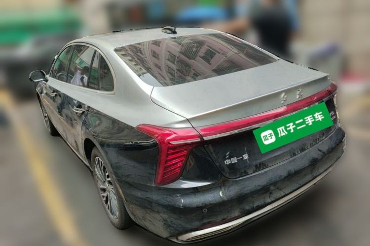 Used Hongqi H5 2025 2.0T Automatic Flag Edition – 500 000 Units Commemorative Version Rear Left 45 Deg