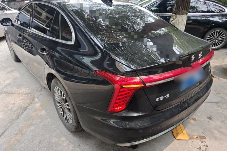 Used Hongqi H5 2025 1.5T DCT Qiyun 500 000th Unit Commemorative Edition Rear Left 45 Deg