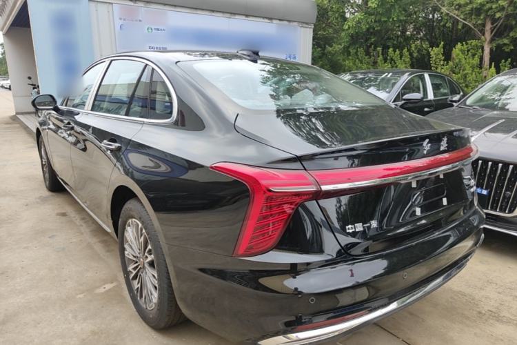 Used Hongqi H5 2025 2.0T Automatic Flagship 500 000th Unit Anniversary Edition Rear Left 45 Deg
