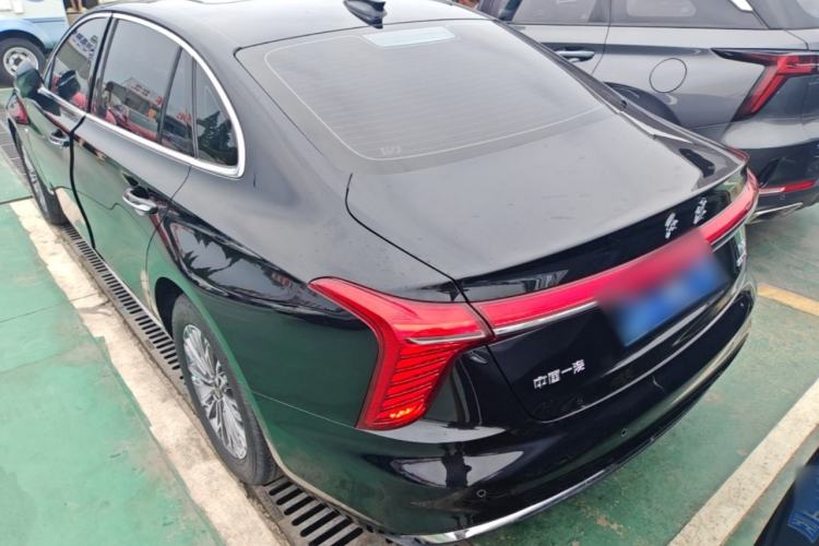 Used Hongqi H5 2025 1.5T DCT Qiyun 500 000th Unit Commemorative Edition Rear Left 45 Deg
