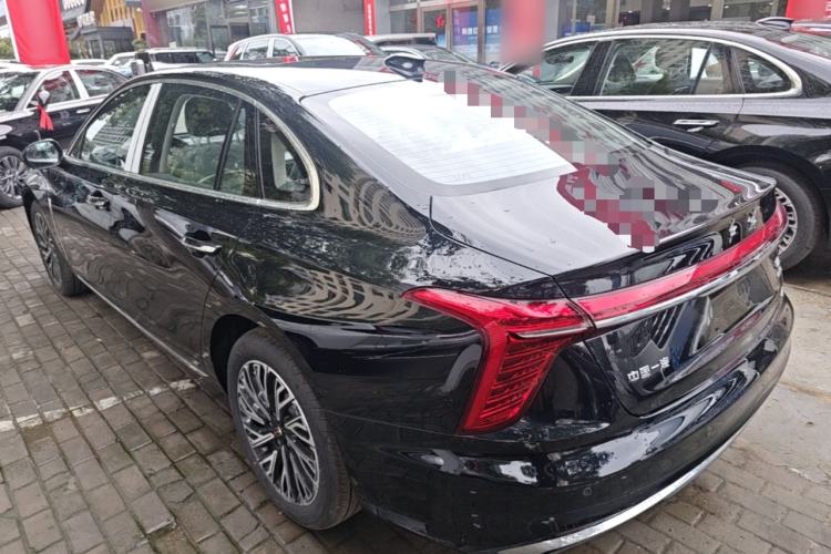 Used Hongqi H5 2025 2.0T Automatic Flag Edition – 500 000 Units Commemorative Version Rear Left 45 Deg