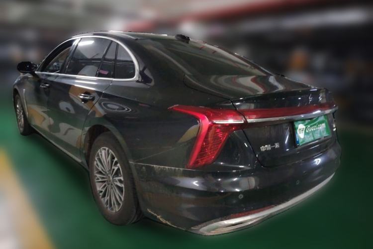 Used Hongqi H5 2025 1.5T DCT Qiyun 500 000th Unit Commemorative Edition Rear Left 45 Deg