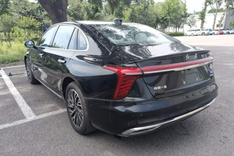 Used Hongqi H5 2025 2.0T Automatic Flag Edition – 500 000 Units Commemorative Version Rear Left 45 Deg