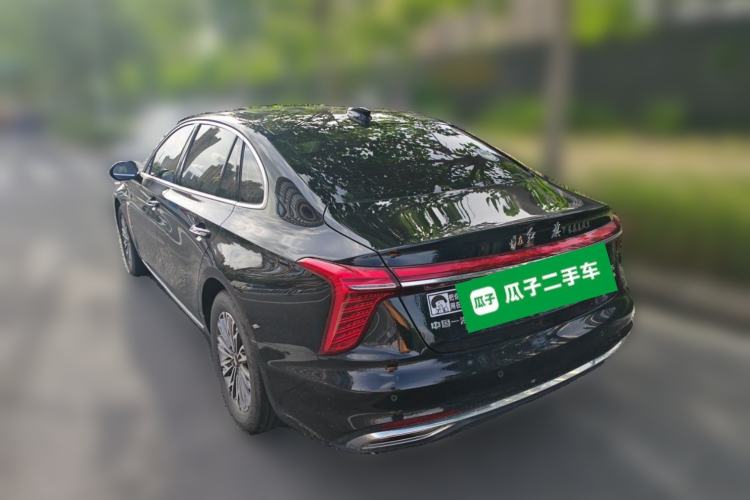 Used Hongqi H5 2025 1.5T DCT Qiyun 500 000th Unit Commemorative Edition Rear Left 45 Deg