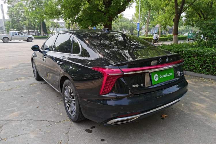 Used Hongqi H5 2025 1.5T DCT Qiyun 500 000th Unit Commemorative Edition Rear Left 45 Deg