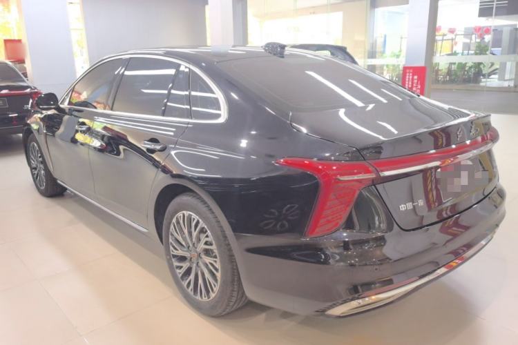 Used Hongqi H5 2025 2.0T Automatic Flag Edition – 500 000 Units Commemorative Version Rear Left 45 Deg