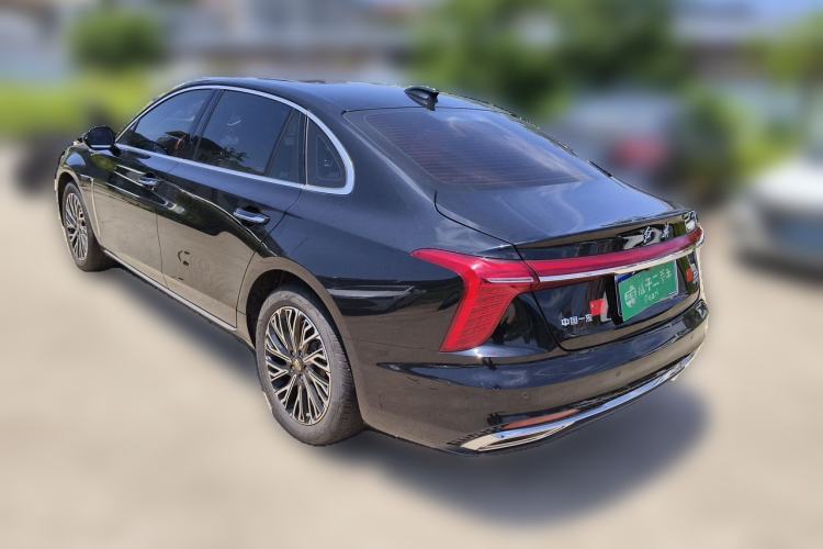 Used Hongqi H5 2025 2.0T Automatic Flag Edition – 500 000 Units Commemorative Version Rear Left 45 Deg