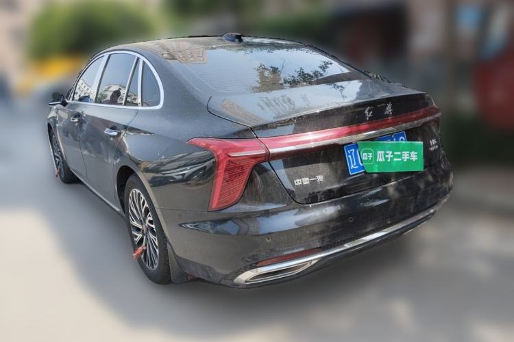 Used Hongqi H5 2025 2.0T Automatic Flag Edition – 500 000 Units Commemorative Version Rear Left 45 Deg