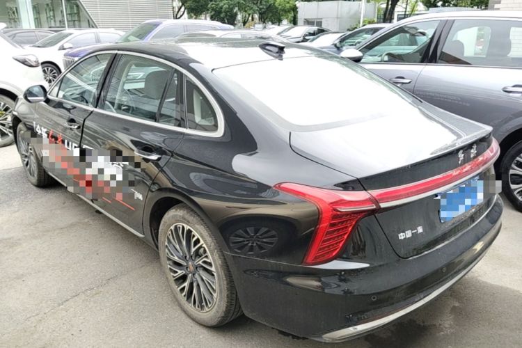 Used Hongqi H5 2025 2.0T Automatic Flag Edition – 500 000 Units Commemorative Version Rear Left 45 Deg