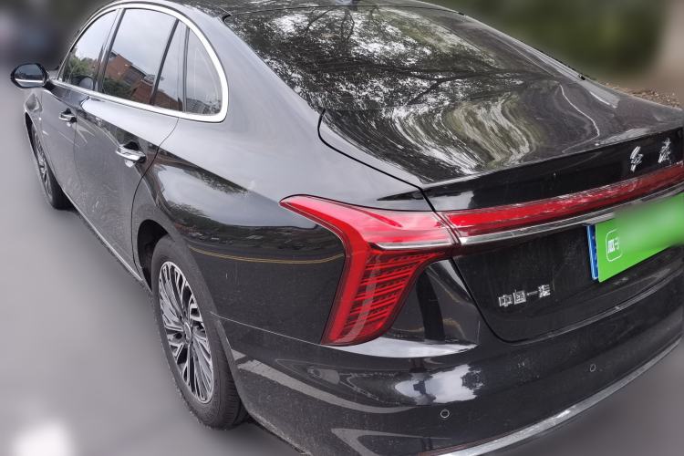 Used Hongqi H5 2025 2.0T Automatic Flag Edition – 500 000 Units Commemorative Version Rear Left 45 Deg