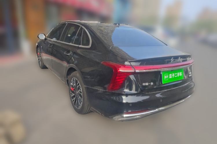 Used Hongqi H5 2025 2.0T Automatic Flag Edition – 500 000 Units Commemorative Version Rear Left 45 Deg