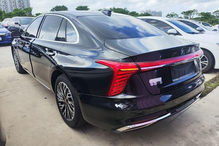 Used Hongqi H5 2025 2.0T Automatic Flag Edition – 500 000 Units Commemorative Version Rear Left 45 Deg