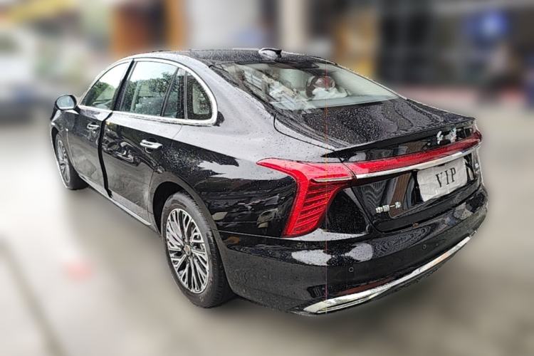 Used Hongqi H5 2025 2.0T Automatic Flag Edition – 500 000 Units Commemorative Version Rear Left 45 Deg