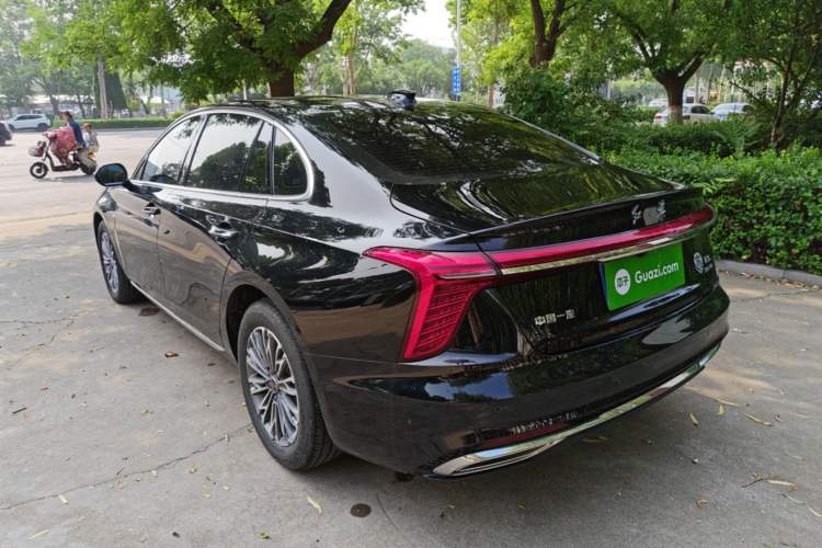 Used Hongqi H5 2025 1.5T DCT Qiyun 500 000th Unit Commemorative Edition Rear Left 45 Deg