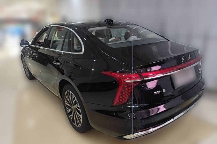 Used Hongqi H5 2025 2.0T Automatic Flag Edition – 500 000 Units Commemorative Version Rear Left 45 Deg