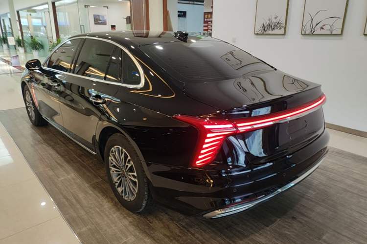 Used Hongqi H5 2025 1.5T DCT Qiyun 500 000th Unit Commemorative Edition Rear Left 45 Deg