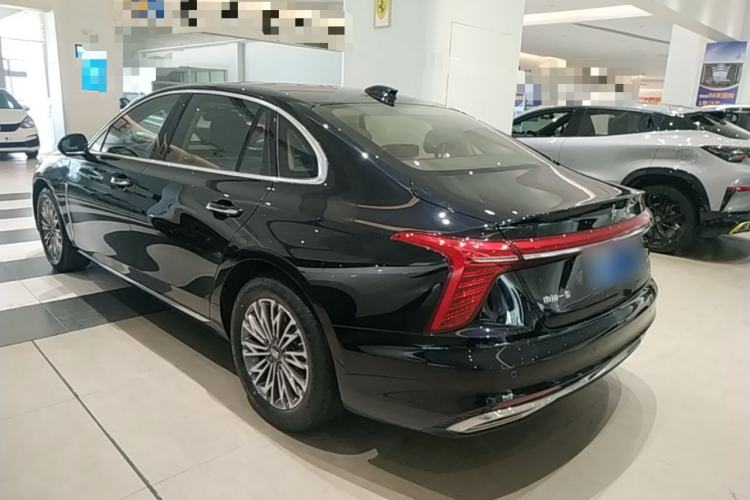 Used Hongqi H5 2025 1.5T DCT Qiyun 500 000th Unit Commemorative Edition Rear Left 45 Deg